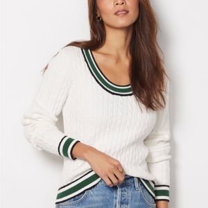 Evereve Perry Cable Pullover
